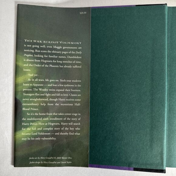 Harry Potter and the Half-Blood Prince by J. K. Rowling (2005, Hardcover) - Picture 4 of 4